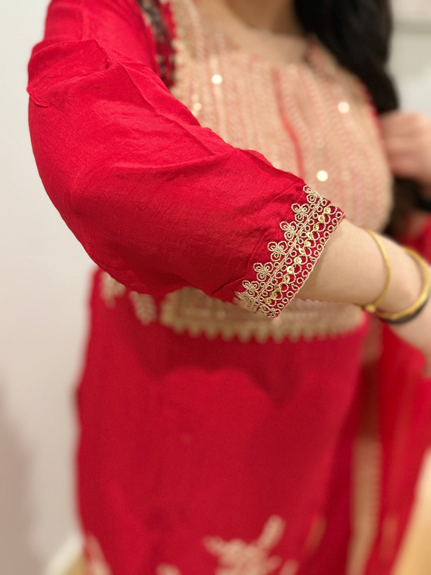 Zari Work Sharara Suit