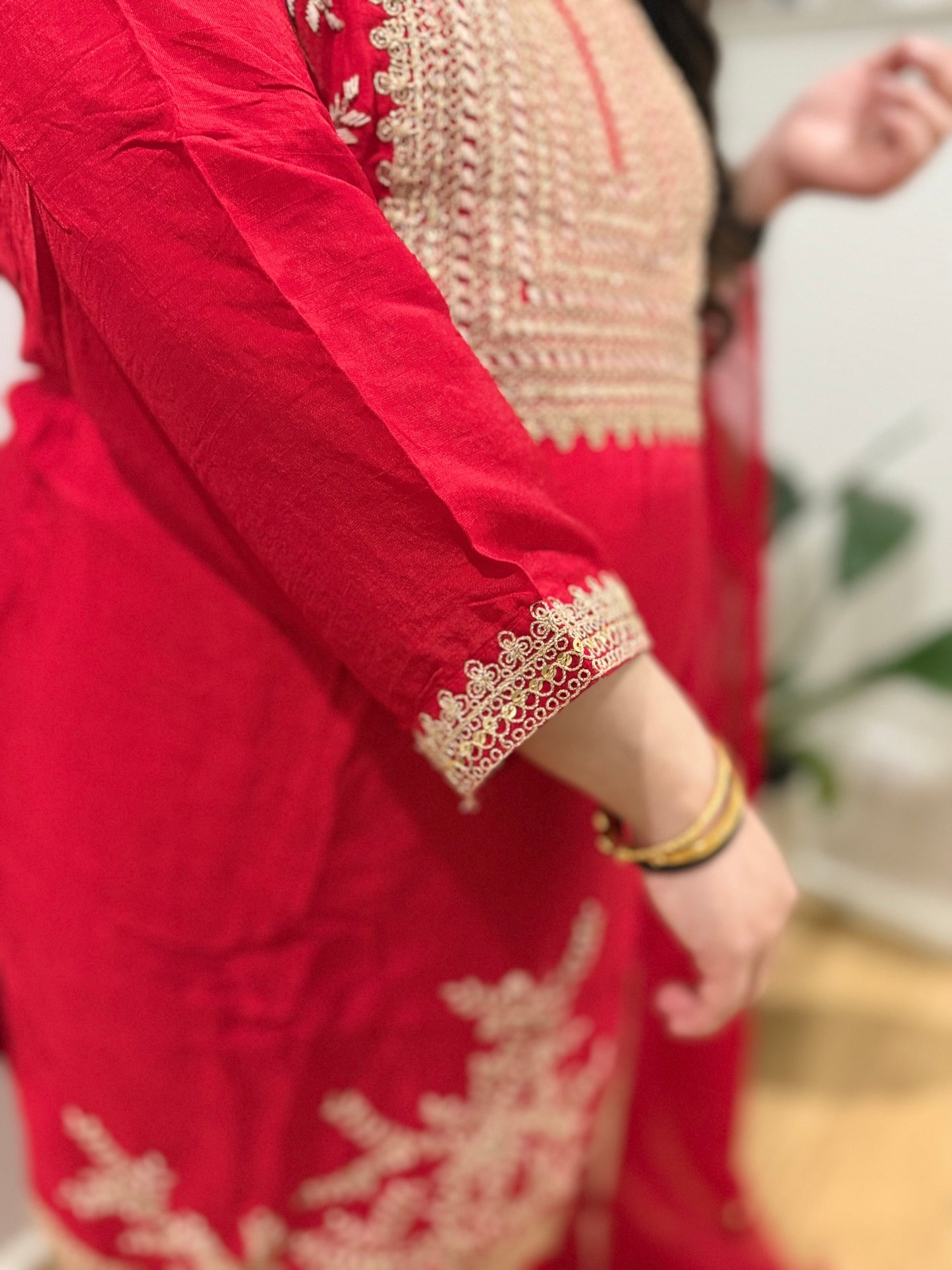 Zari Work Sharara Suit