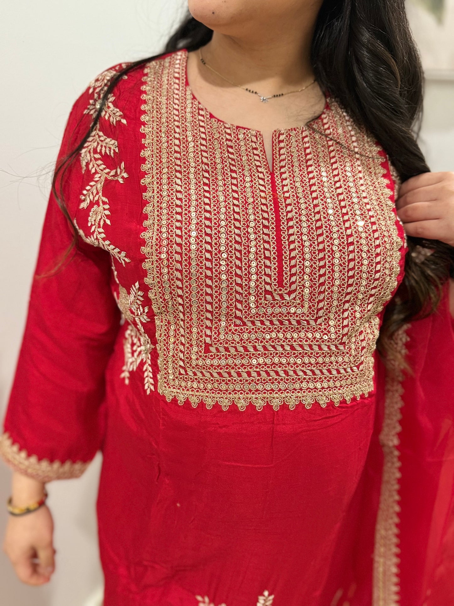 Zari Work Sharara Suit