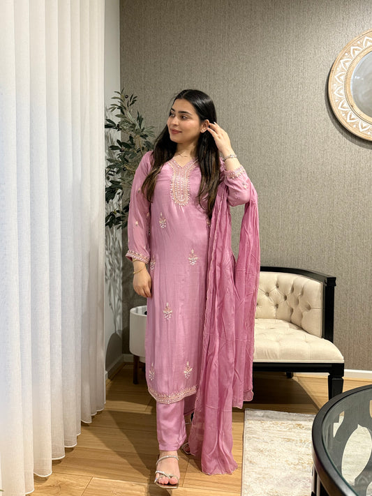 Chinnon Suit Pink